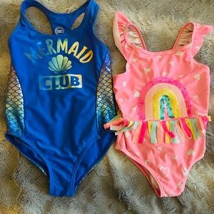 Girls bathing suit bundle